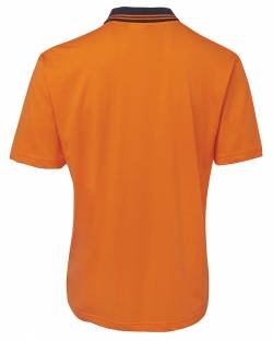 Hi Vis Cotton Polo, Short Sleeved